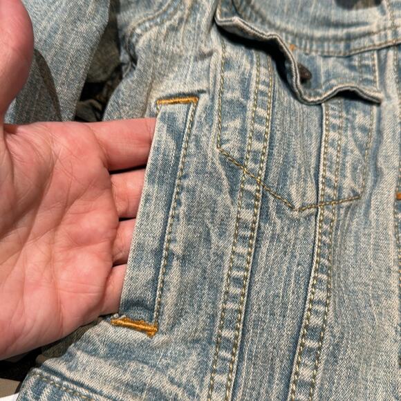 Kid’s Levi Strauss Signature Denim Jacket Size Small - Picture 3 of 5